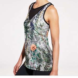 CALIA floral workout top